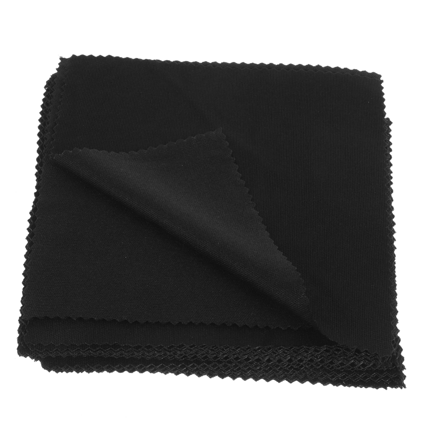 Panno Microfibra Nero per Pulizia Occhiali 100 Pezzi Quadrato | Finitura a Doppia Morbidezza, Adatto a Lenti e Superfici Delicate, Vacanze Estive