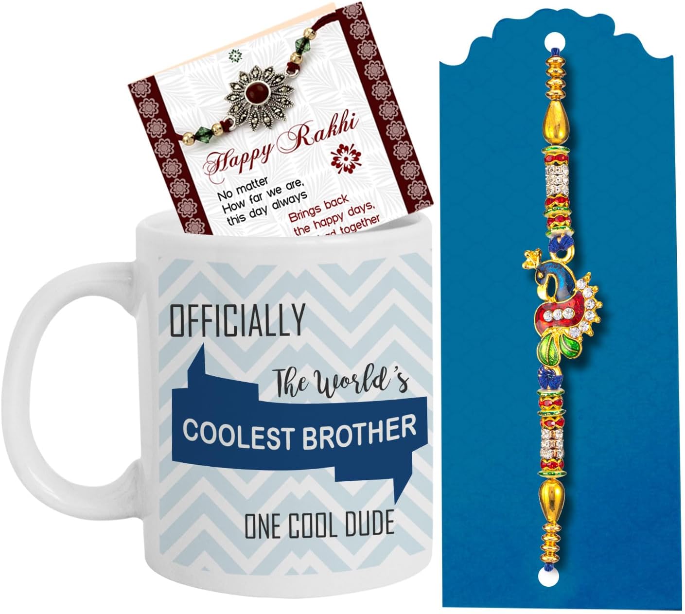 TIED RIBBONS Rakhi for Brother with Gift Set | Bhai Rakhi Set for Brother Rakhi for Bhaiya Rakhi Thread – Rakshabandhan Rakhi Bracelet for Brother | Coffee Mug (10 Oz) | Rakhi Card | Roli Tikka TIED RIBBONS Rakhi for Brother with Gift Set | Bhai Rakhi Set for Brother Rakhi for Bhaiya Rakhi Thread – Rakshabandhan Rakhi Bracelet for Brother | Coffee Mug (10 Oz) | Rakhi Card | Roli Tikka