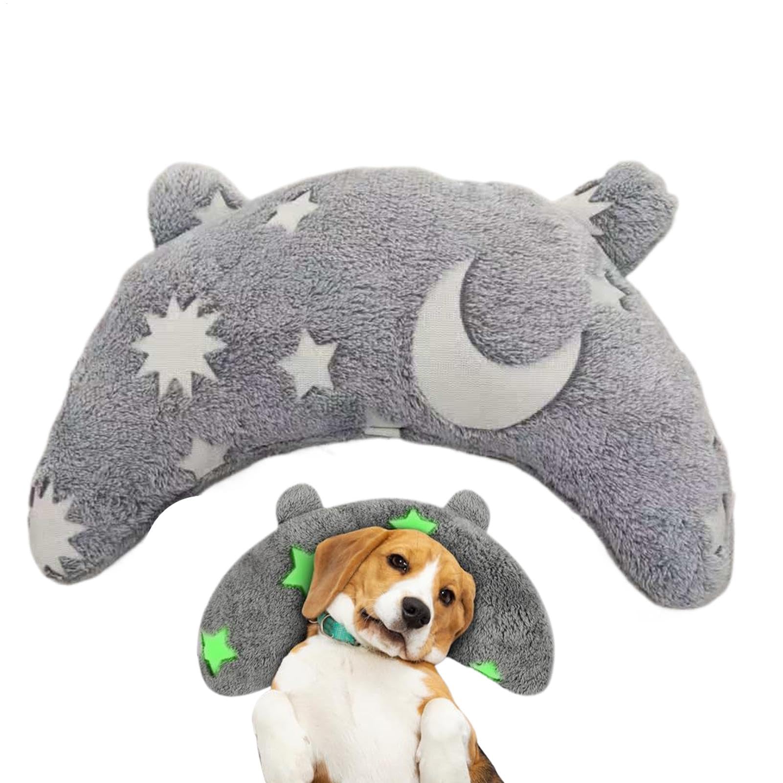 Cuscino cervicale per gatti, cuscino mezza ciambella per cani, cuscino per dormire per il collo del gatto | comodo cuscino cervicale per cani, giocattolo rilassante lavabile e lucido per cani e gatti
