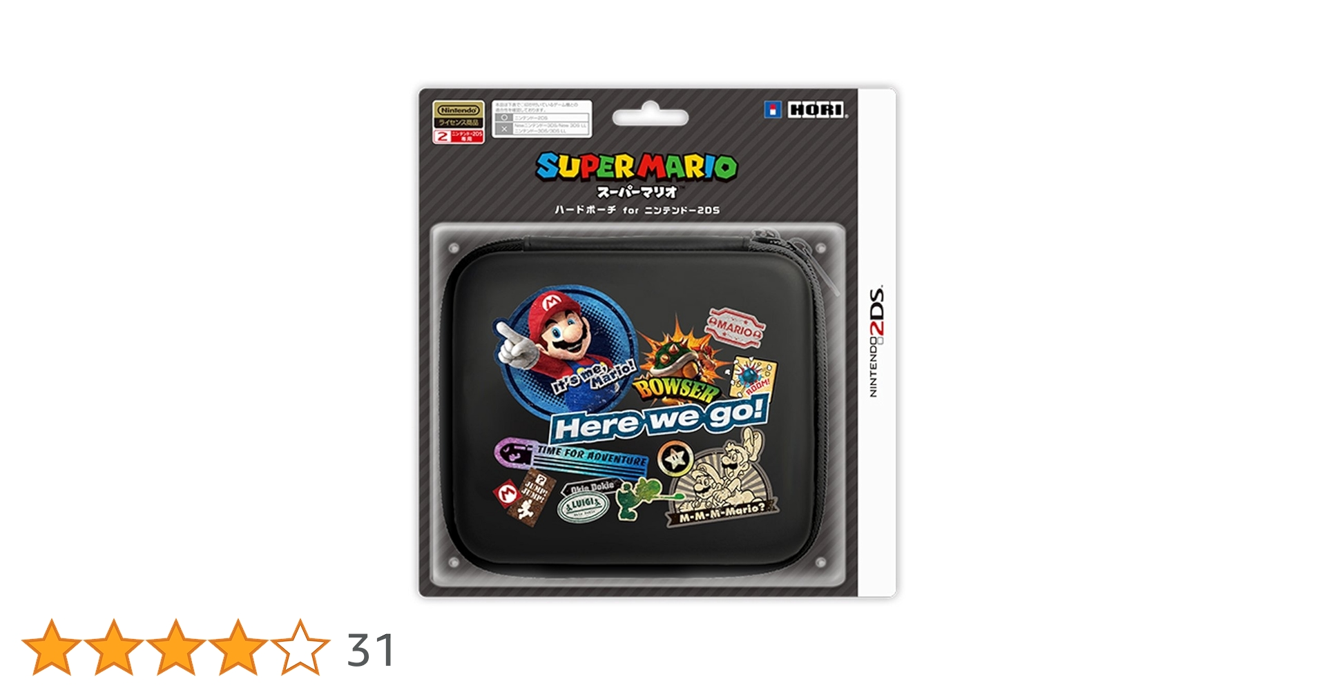 Amazon.co.jp: スーパーマリオ ハードポーチ for ニンテンドー