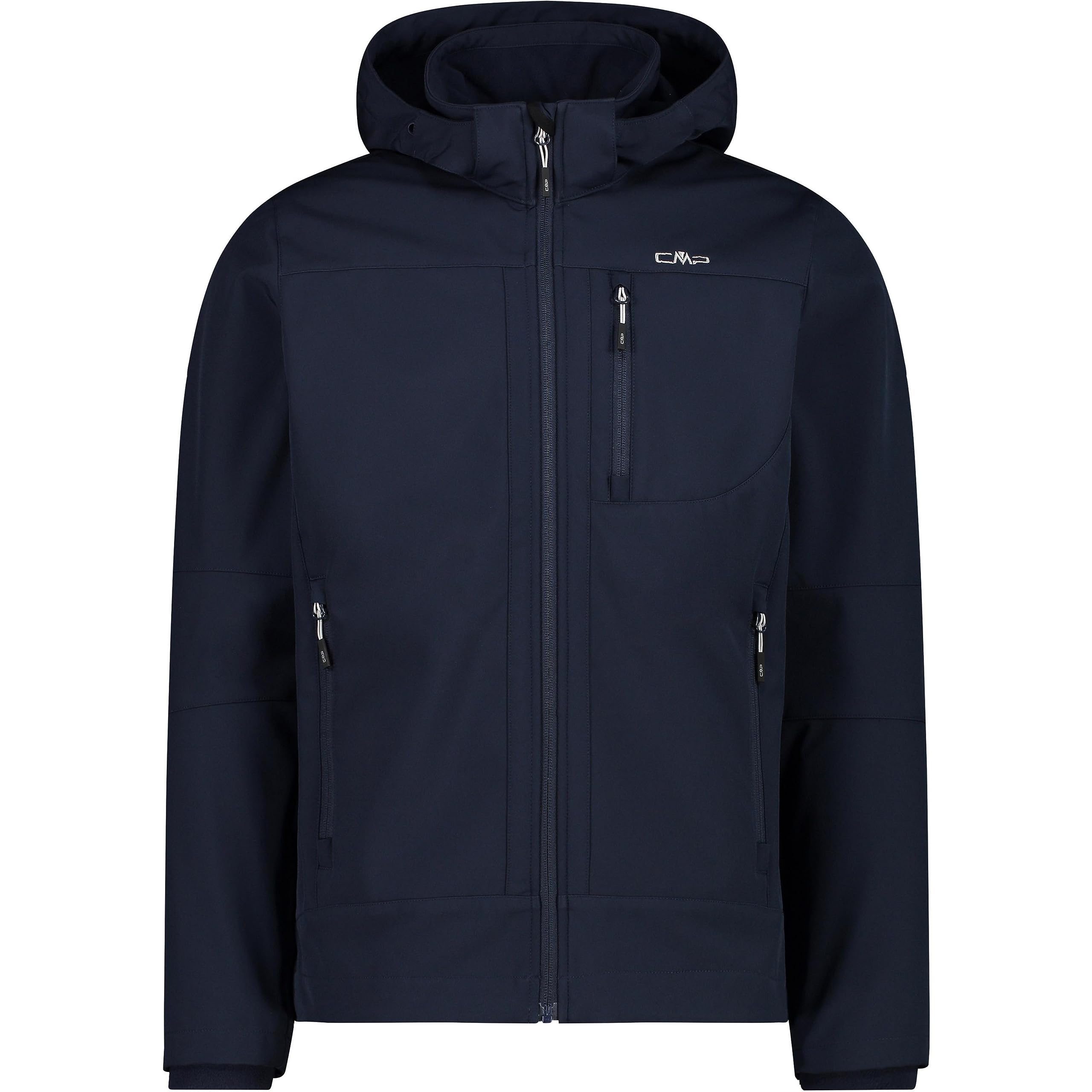 CMP - Man Jacket Zip Hood, B.Blue-Ice, 46