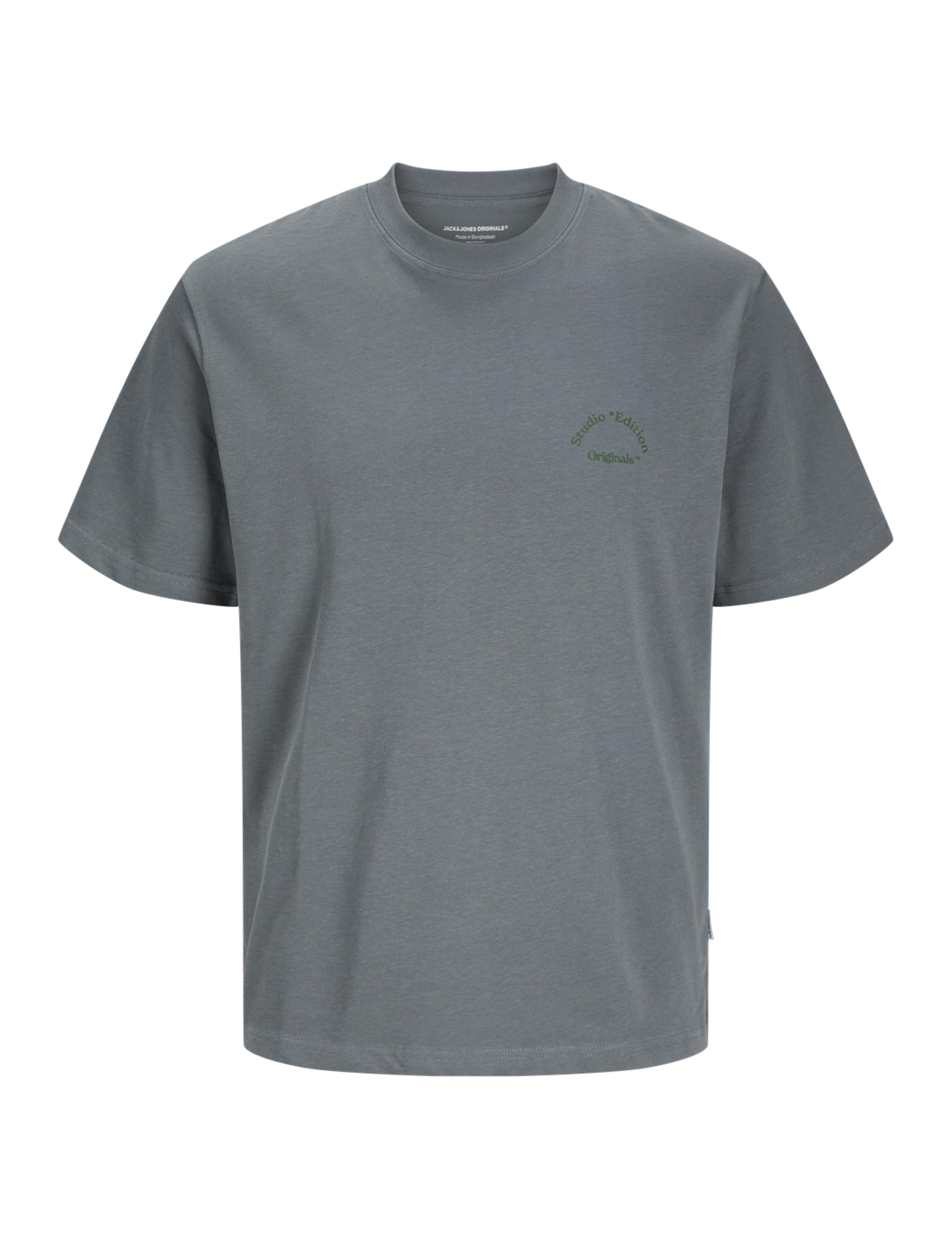 JACK & JONES Jorsplit Painting Tee SS Crew Neck, Stormy Weather, XS