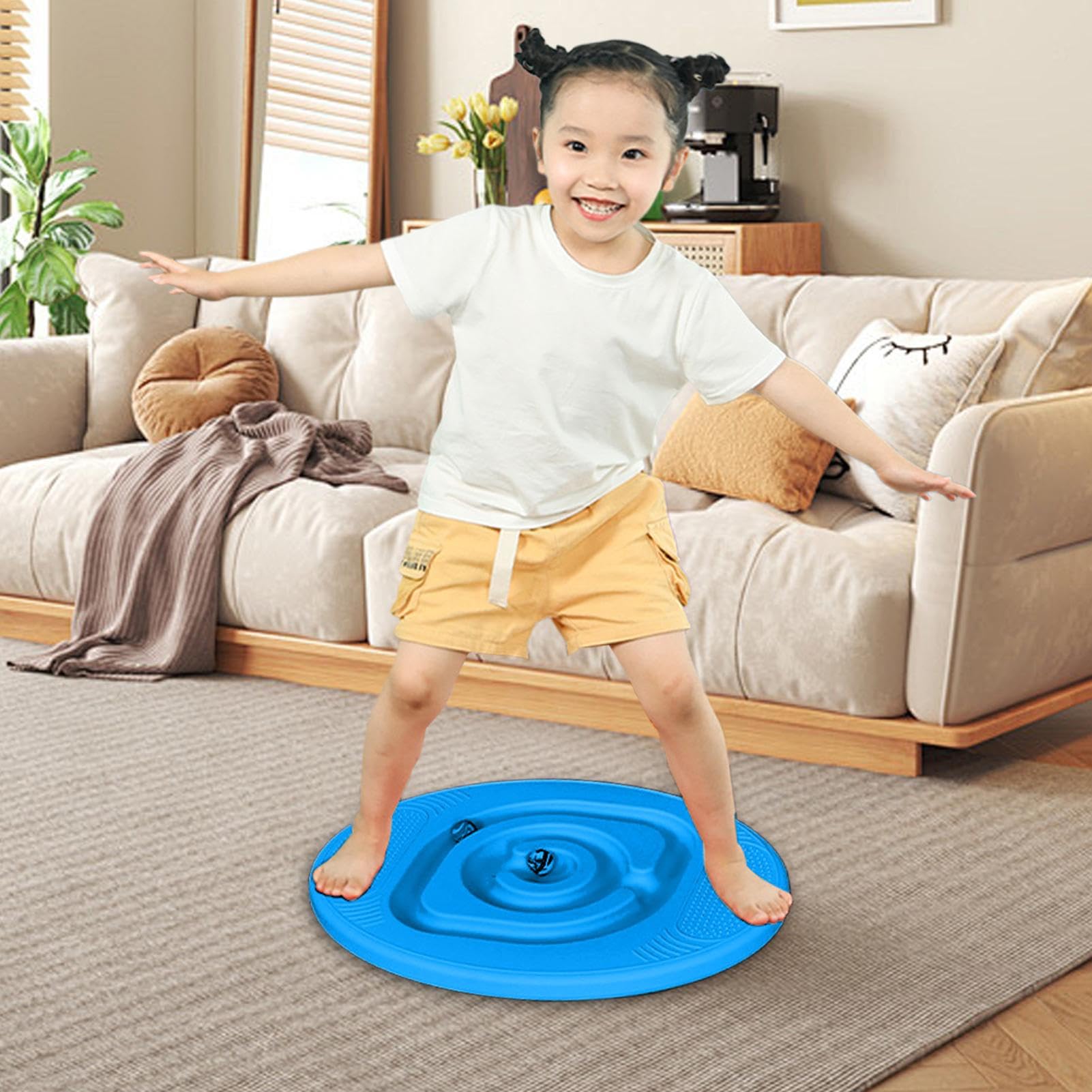 Balance Board per bambini, Balance Board | Giocattoli per migliorare l'equilibrio per bambini, labirinto Wobble Yoga Training Fitness Disco di stabilità per esercizi di fitness per ragazzi e ragazze a