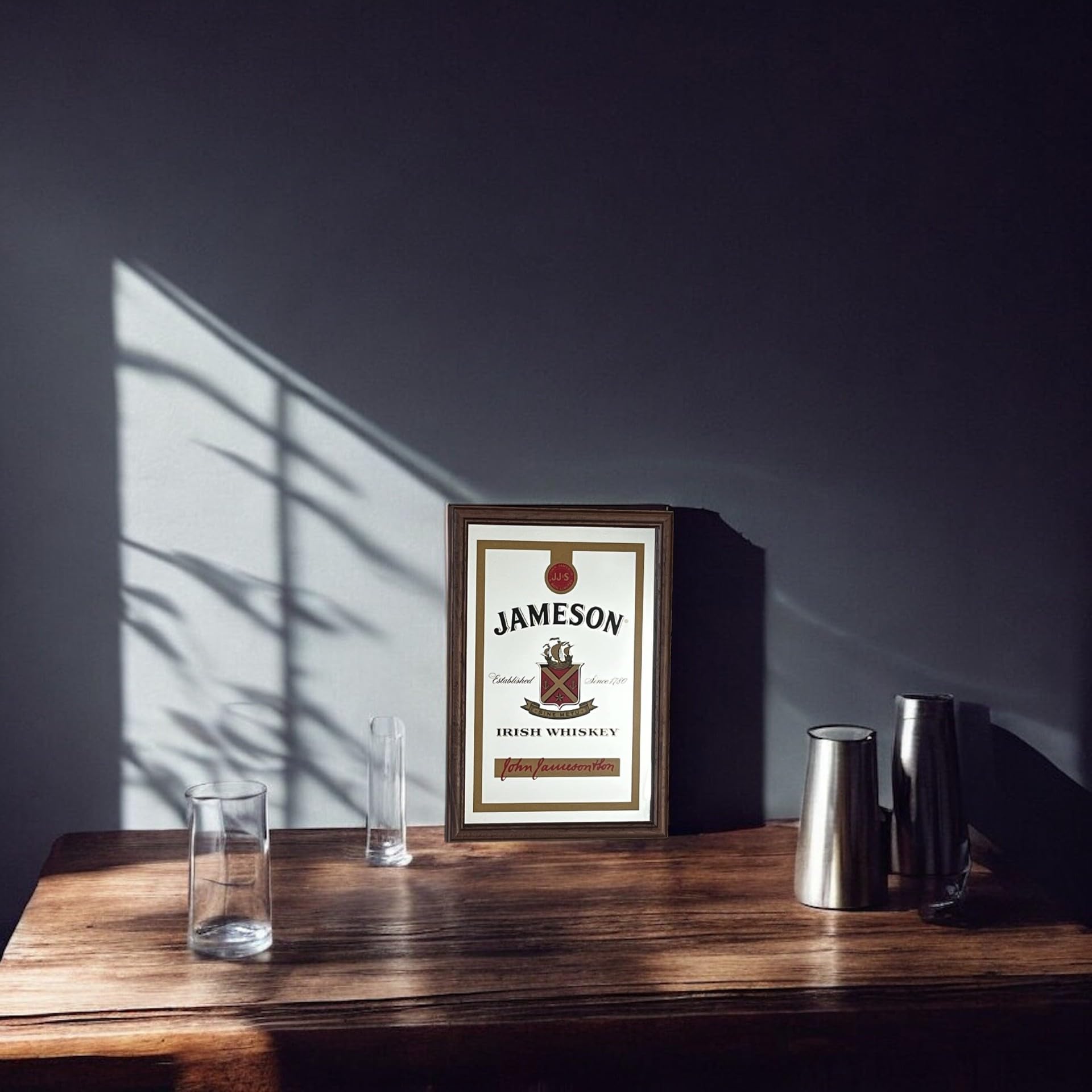 Laurie's Pub And Bar Accessories Jamesonwhiskey Small Mirror