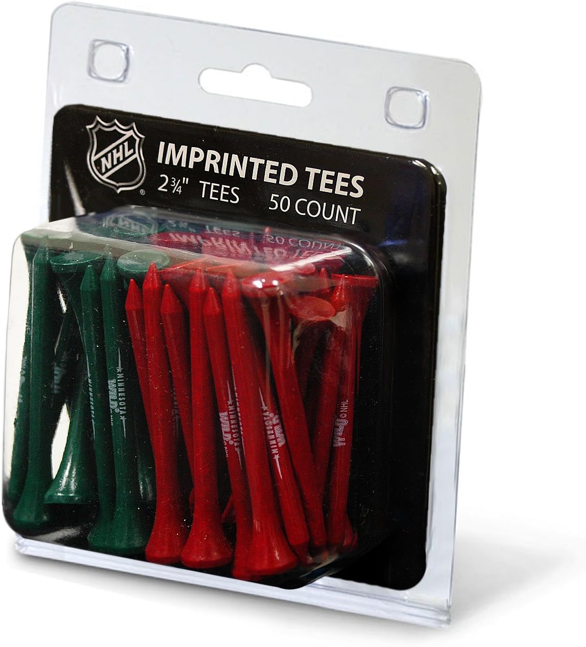 Team Golf NHL New York Islanders Pack of 50 Golf Tees 2-3/4" Golf Tees, 50 Pack, Regulation Size, Multi Team Colors