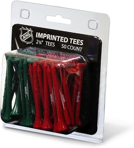 Vista 27 de Team Golf NHL - Camisetas de golf de 2-3/4 pulgadas, paquete de 50, tamaño reglamentario, colores de varios equipos