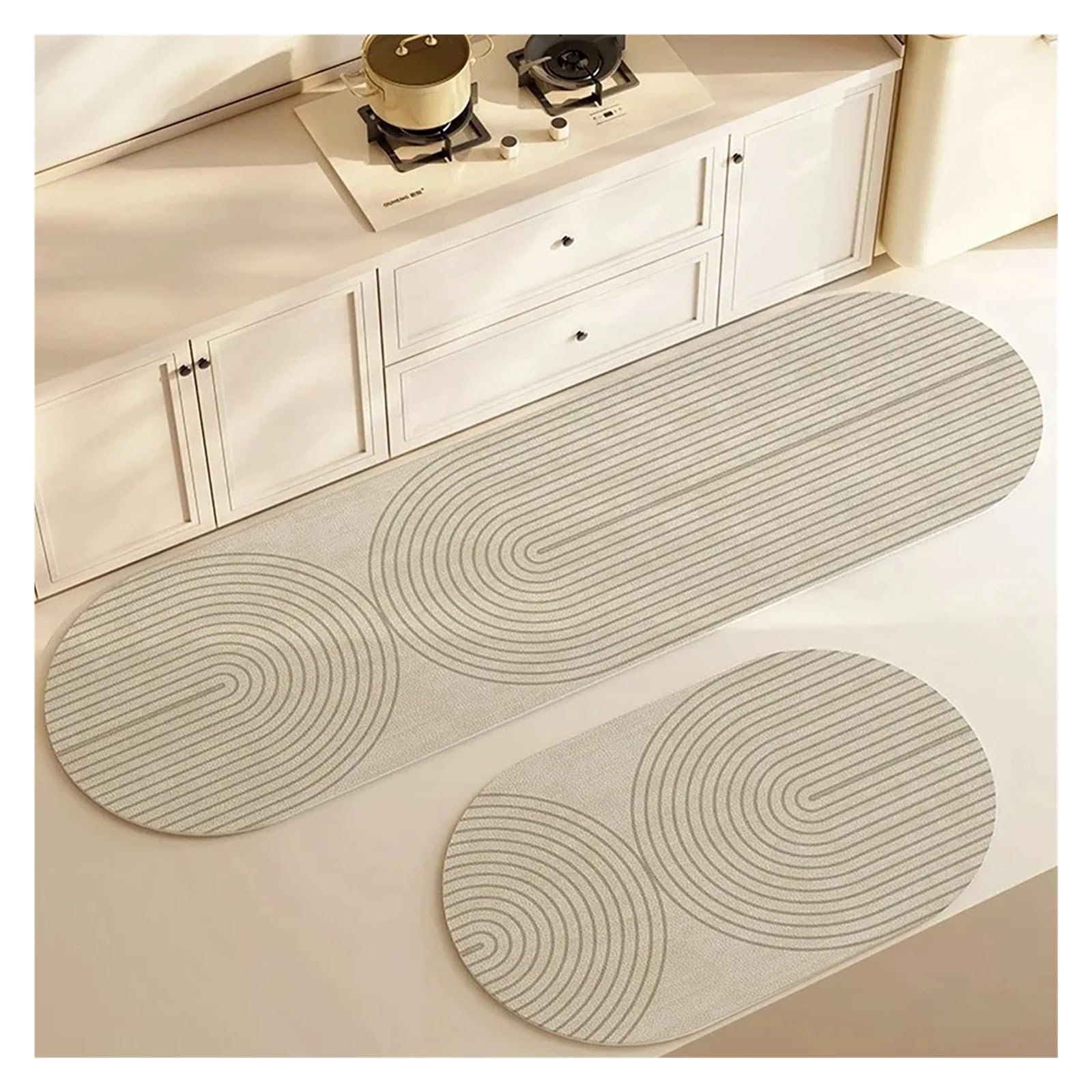 Tapis de sol de cuisine antidérapant, fini les glissades avec ce tapis