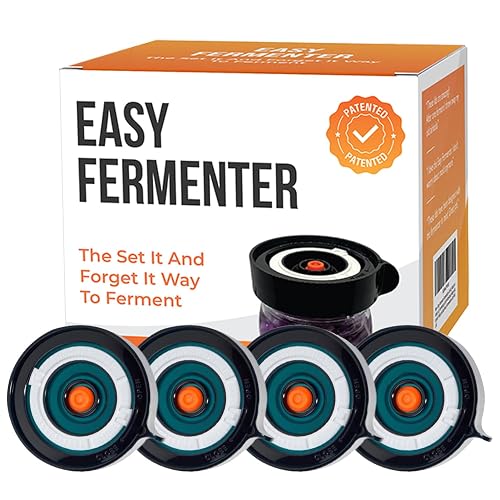 Fermentation Lids Kit, Mason Jar Airlock Lid