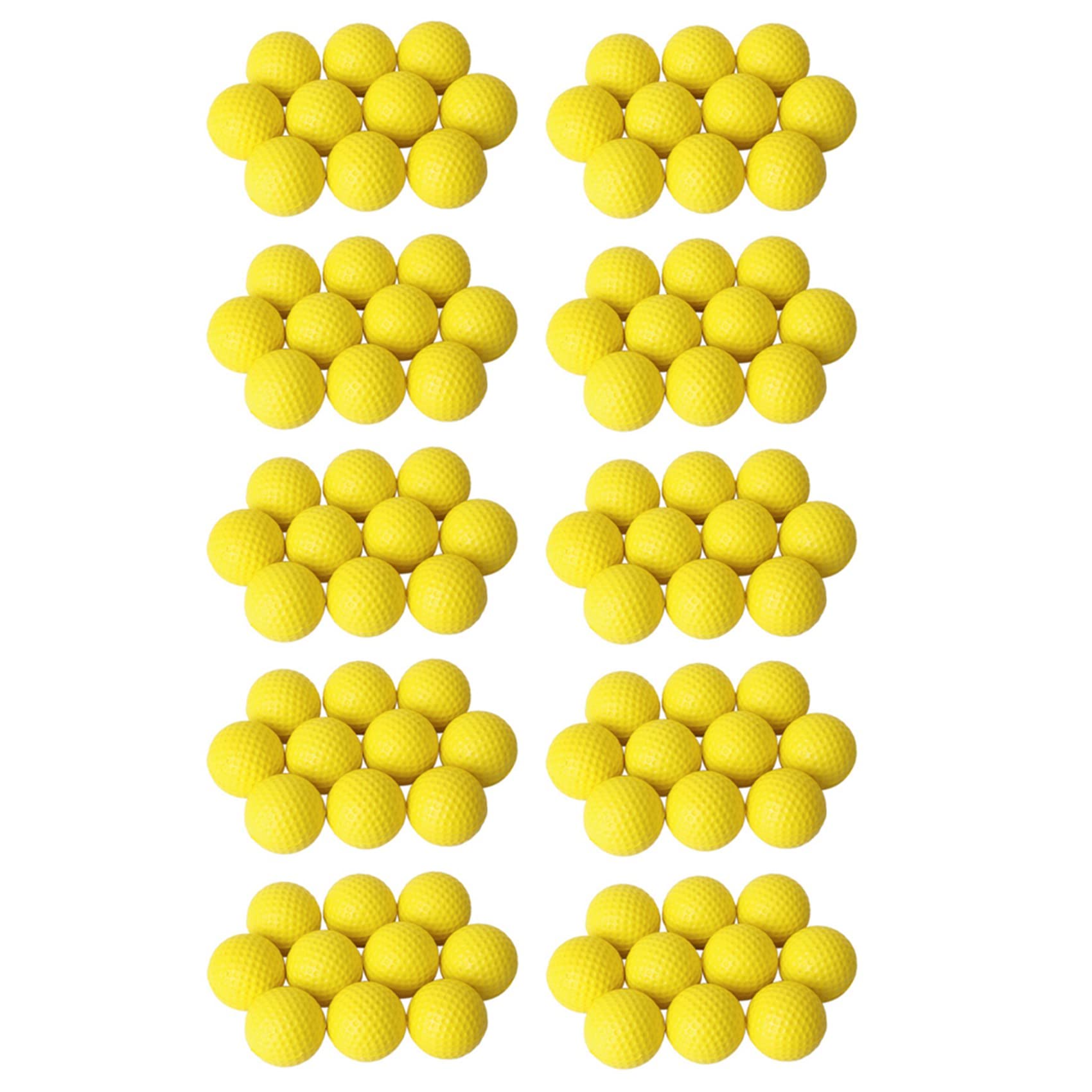 100 STK. Golfball Golf Training Soft Softbaelle Uebungsbaelle
