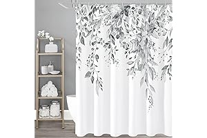 Watercolor Eucalyptus Shower Curtain: Oasis of Tranquility in Your Bathroom