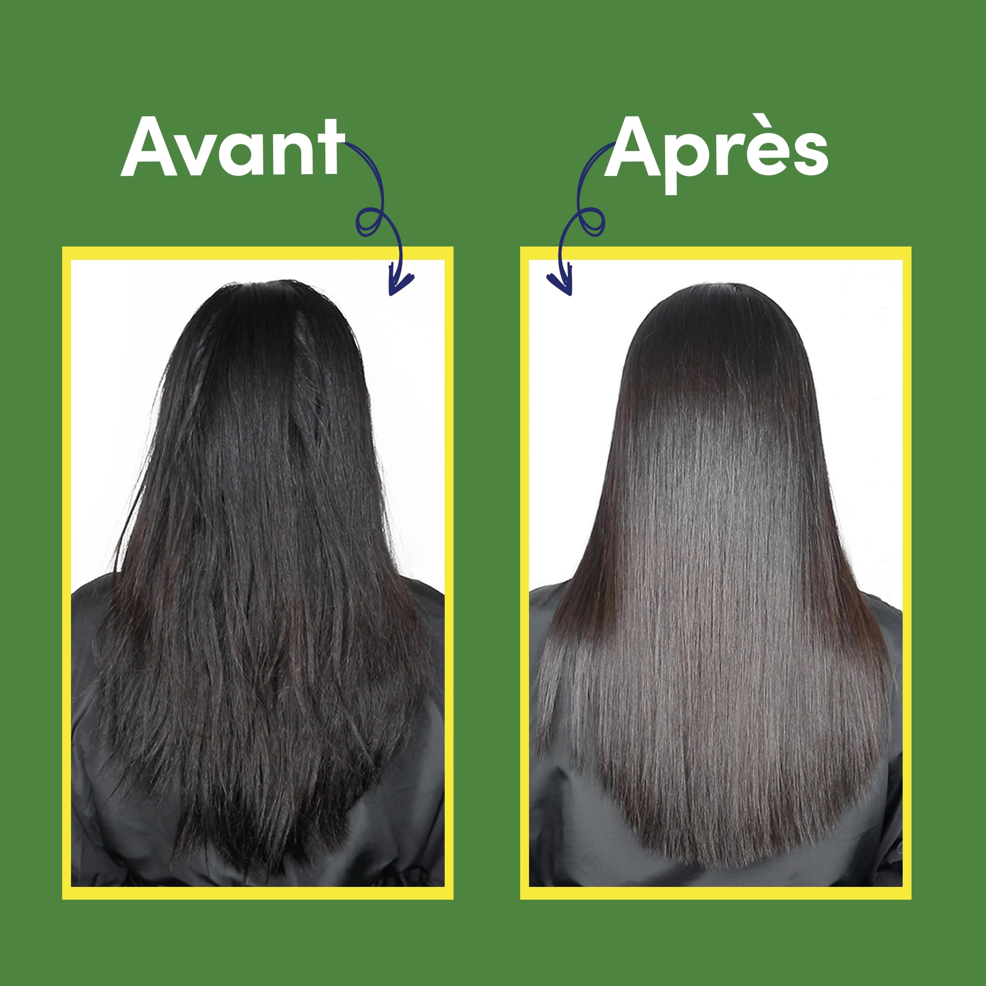 MYRIAM K PARIS – Kit de Lissage Brésilien 2x200ml – Soin Lissant à la Kératine – Anti-Frisottis & Brillance Intense – Sans Acide Glyoxylique – Pour Cheveux Bouclés, Frisés, Ondulés ou Raides