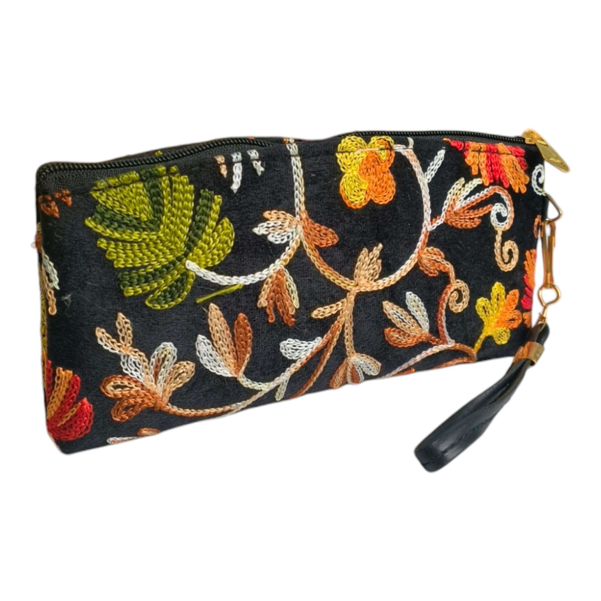 shireen Women's Embroidered Clutch Purse, Single Compartment | clutch for women daily use | Small Cute hand clutch | hand clutch small | Gift for girls | Small clutch bags for women-picture-34