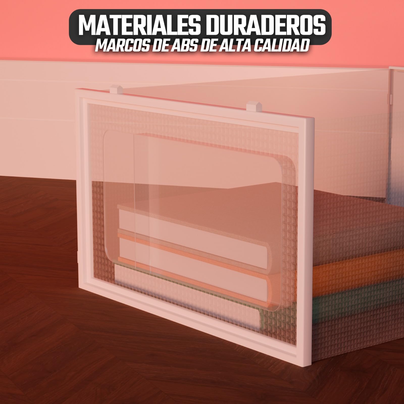 GEAD - Cajas Zapatos 6 pcs, Cajas Zapatos Transparentes, caja zapatos transparente apilable, cajonera plastico organizador, organizador zapatos armario hasta Talla 44 EU. Zapatero plastico
