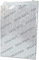 Vista 1 de Bagcraft papel de aluminio/papel/bolsa aislada de panal, 2", 8" X 6", blanco, 1,000/cartón