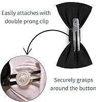 Vista 20 de Handmade Pre-Tied Clip on Bow Tie for Baby to Young Boy