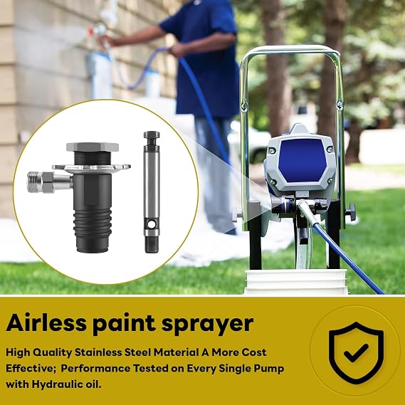 Airless Pump 395 390 PC Cylinder 24W619 Stainless Steel + Alloy Steel Airless Paint Sprayer for Airless Paint Sprayer