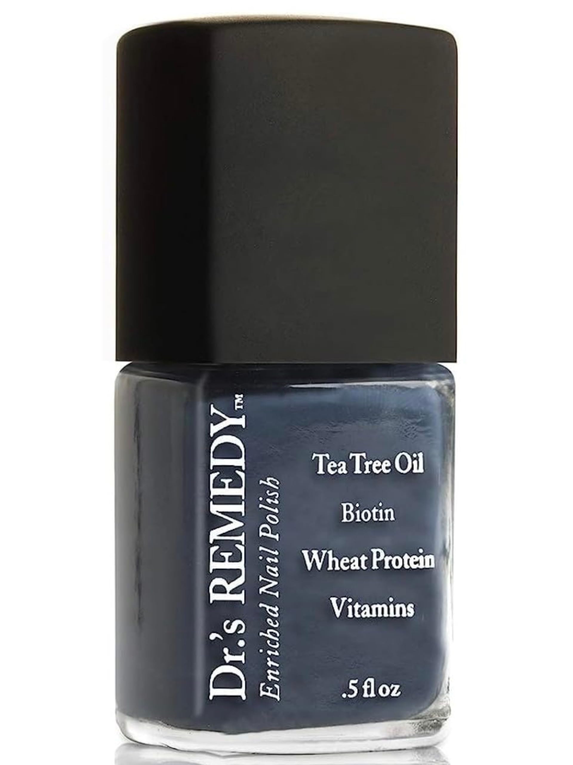 Dr’s Remedy Enriched Nail Polish: Non Toxic, All Natural, and Organic - Doctor Formulated: Strengthens, Restores, Heals, and Protects '24-Free' - DEVOTED Denim