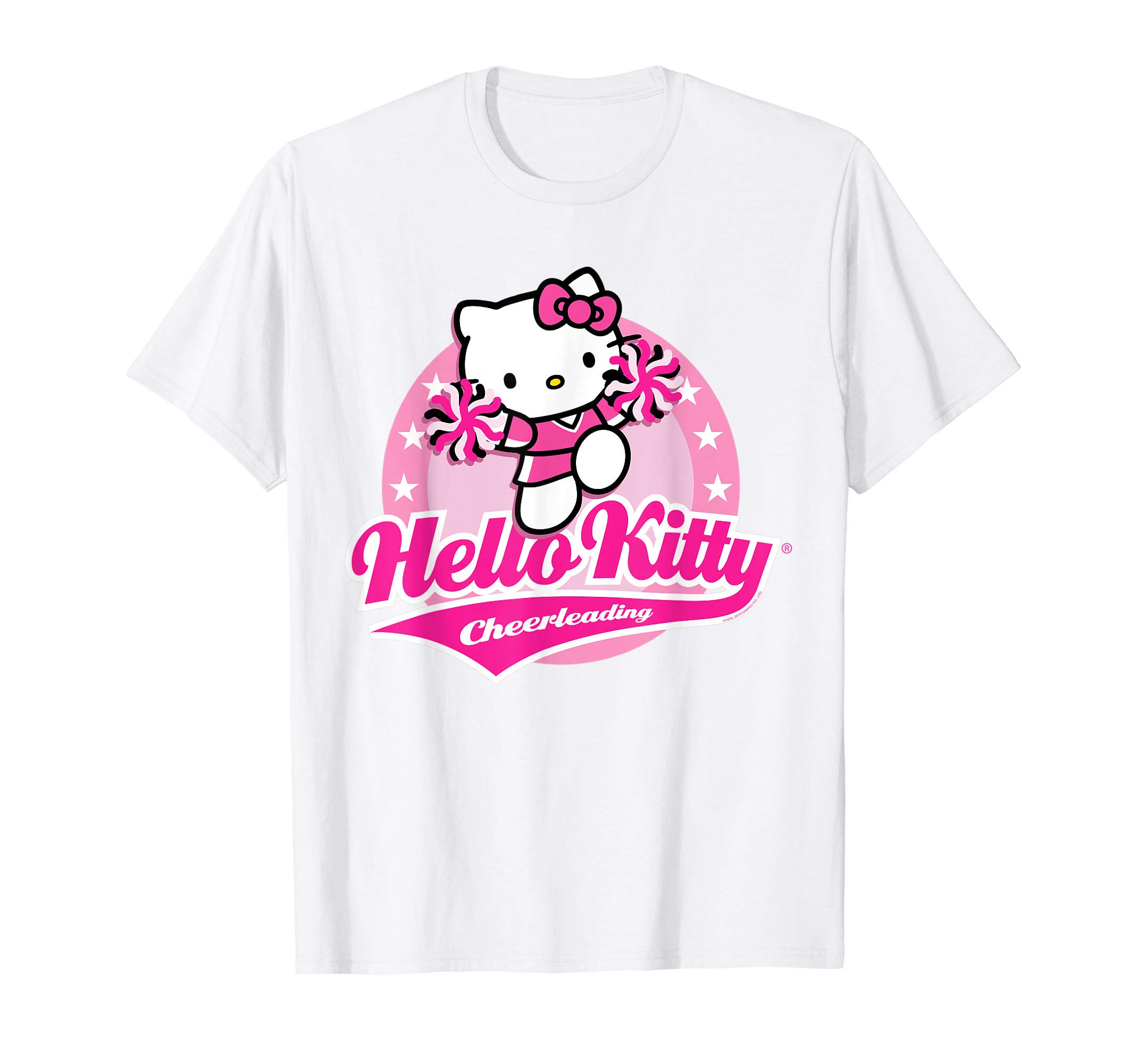 Hello KittyCheerleading Cheerleader Tee Shirt T-ShirtOEKO-TEX STANDARD 100