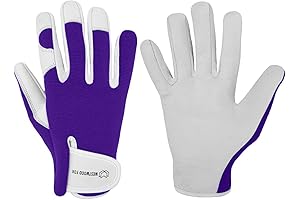 Men's Premium Leather Work Gloves: Enhanced Thorn Resistance and Comfort