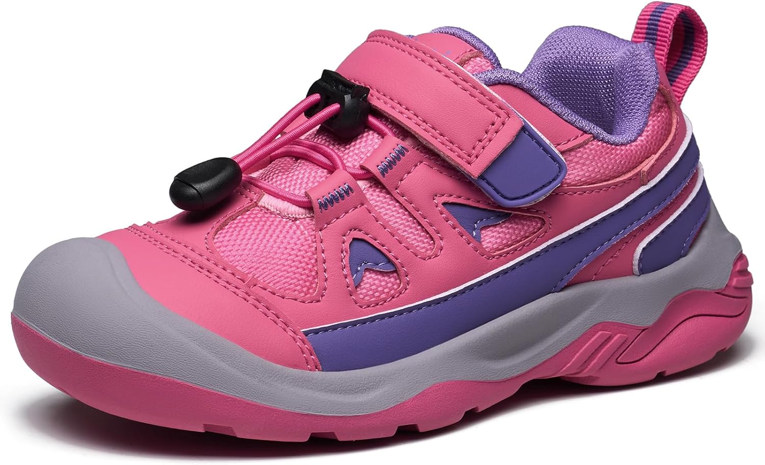 GINNI Kids Hiking Shoes Boys Girls Non-Slip Climbing Sneakers Athletic Outdoor Trekking Walking Running Shoes for Toddler/Little Kid/Big Kid