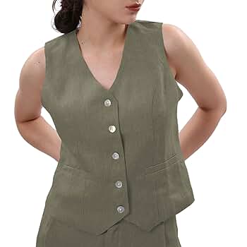 トップス AMERI LLIC BUTTON TAILORED VEST Ameri（アメリ）の「METALLIC BUTTON TAILORED VEST（ベスト