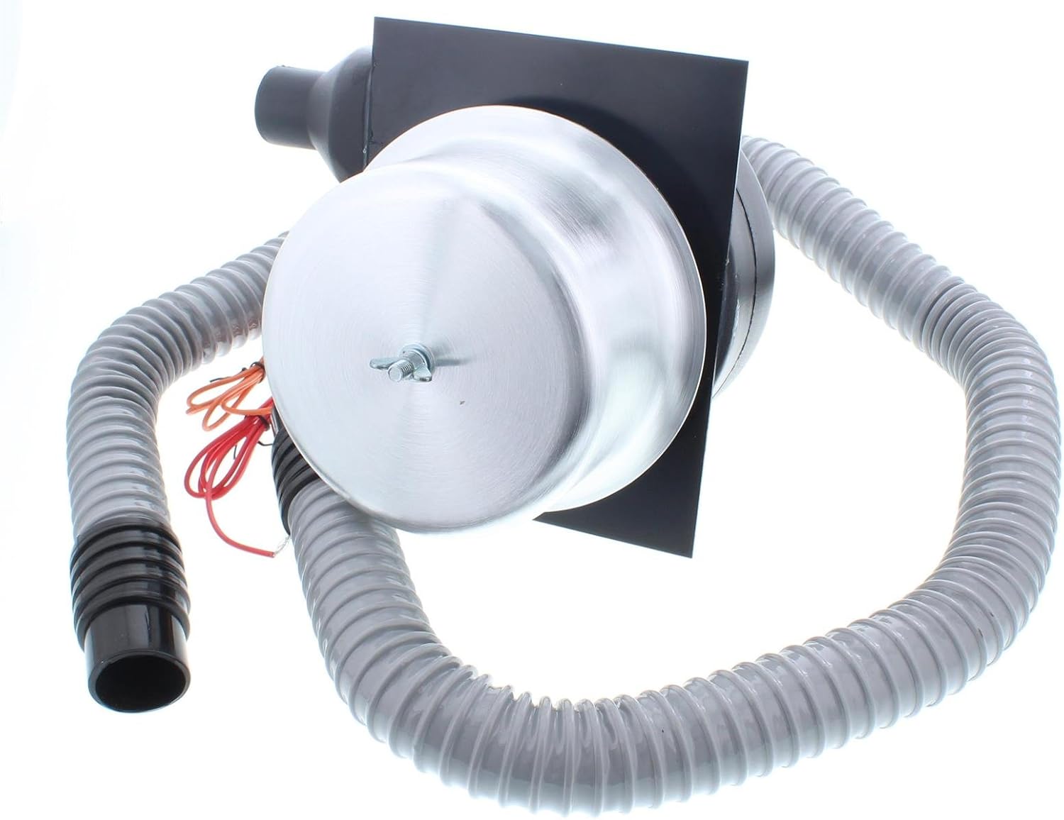 Tru-Air Pumper Racing Helmet Pump, Fresh Air Blower with Filter, 2-Speed Operation, Cooling Ventilation, Prevents Visor Fogging, 4ft Flexible Hose, Compatible with Fresh Air Helmets