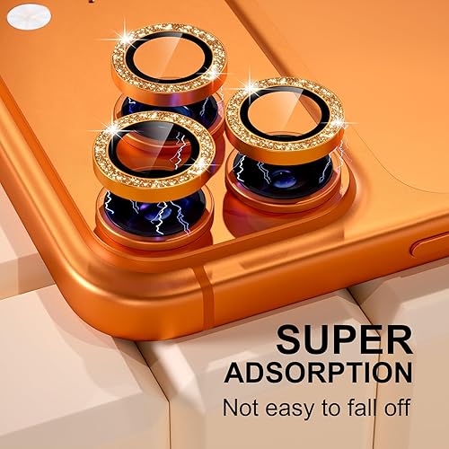 Miniatura 176 de Misea [3+1] Protector de lente de cámara para iPhone 14 Pro/iPhone 14 Pro Max, protector de pantalla de vidrio templado 9H, protector de pantalla