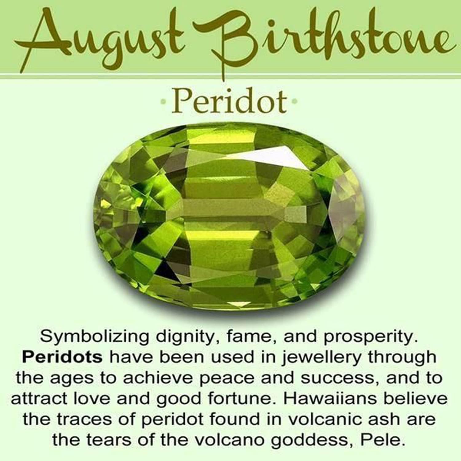 August Birthstone Peridot rings for woman girls sterling silver solitaire band 6x4 mm Natural Gemstone