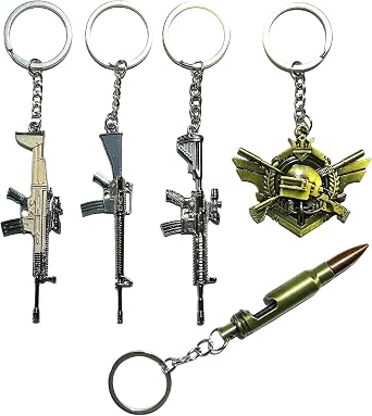 Metal Keychains for Men, Metal Warrior Key Ring Pendants
