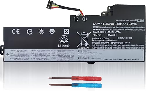 King EBOYEE 01AV421 01AV419 T470 T480 Reemplazo de batería para Lenovo Batería ThinkPad A475 A485 TP25 Series PC FRU 01AV489 SB10K97577 SB10K97576