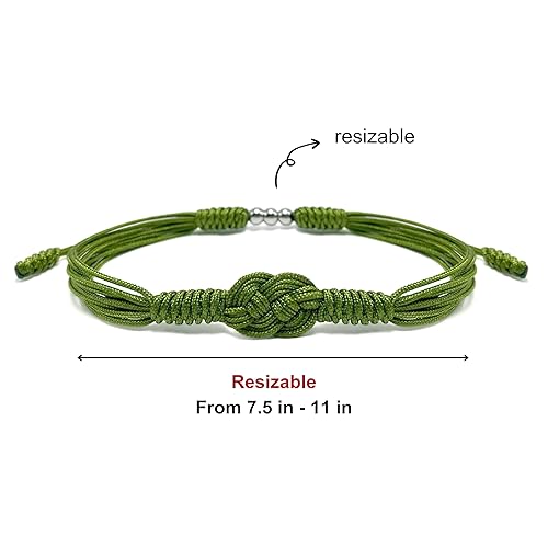 Miniatura 6 de HARACRAFT Lime Infinity Bracelet, Lime Awareness Bracelet for Organ Donor, Mental Health, Scoliosis, Liver Gallbladder Bile Duct Cancer, Kidney,