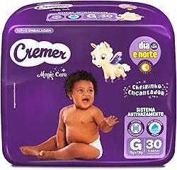 Fralda Cremer Econômica G 30 Unidades