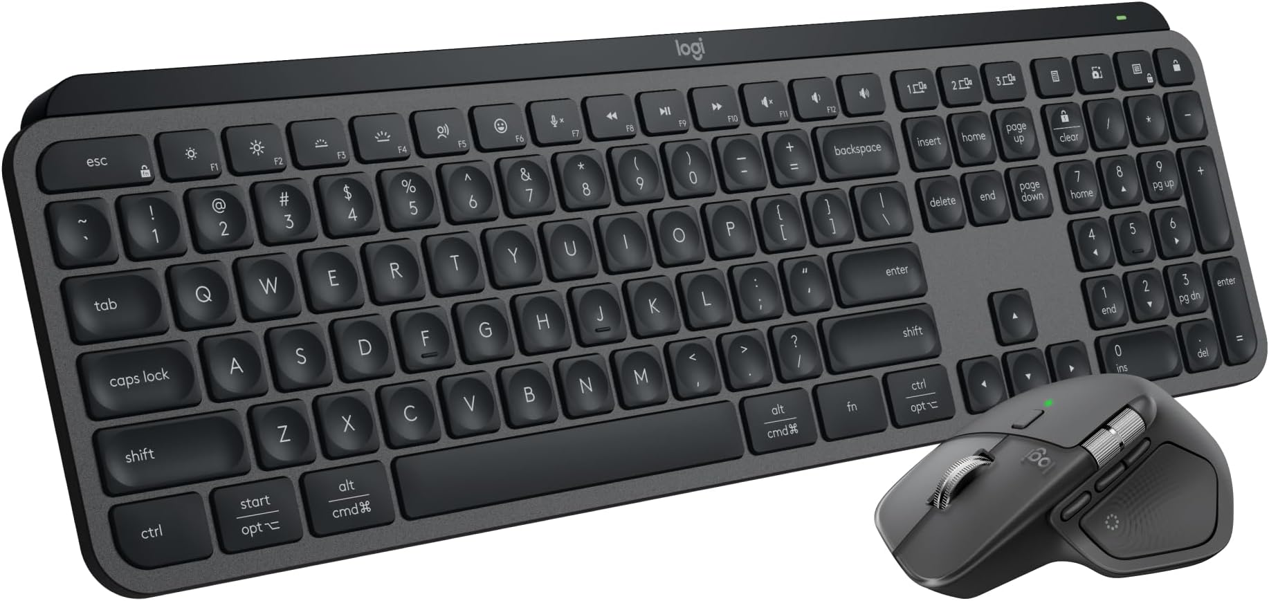 Logitech MX Master 4 + MX Keys Wireless - Graphite