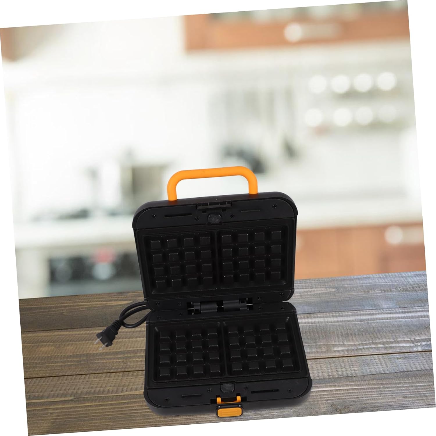 1set Multi-function Non-stick Waffle Maker Sandwich Machine Breakfast Maker Removable Plates Food-grade Material for Home Cooking Us