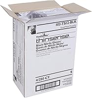 Vista 9 de FoodHandler 103-TS12-BLK FoodHandler thinsense nitrilo SM negro (paquete de 1000)