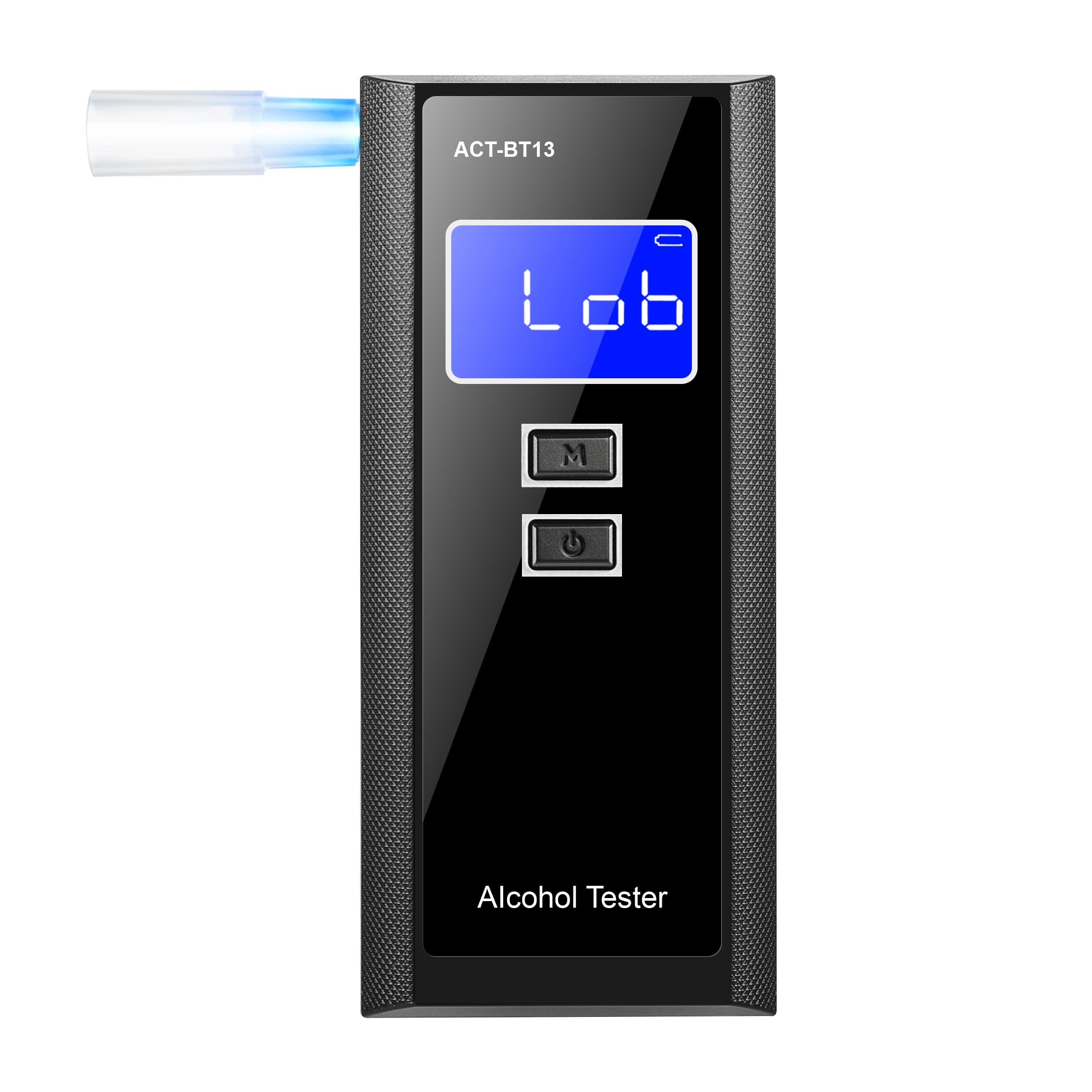 DIAWAY Alcoholímetro profesional – Alcomato preciso con función de calibración – Medidor digital Promille con boquillas, para uso privado y autocontrol