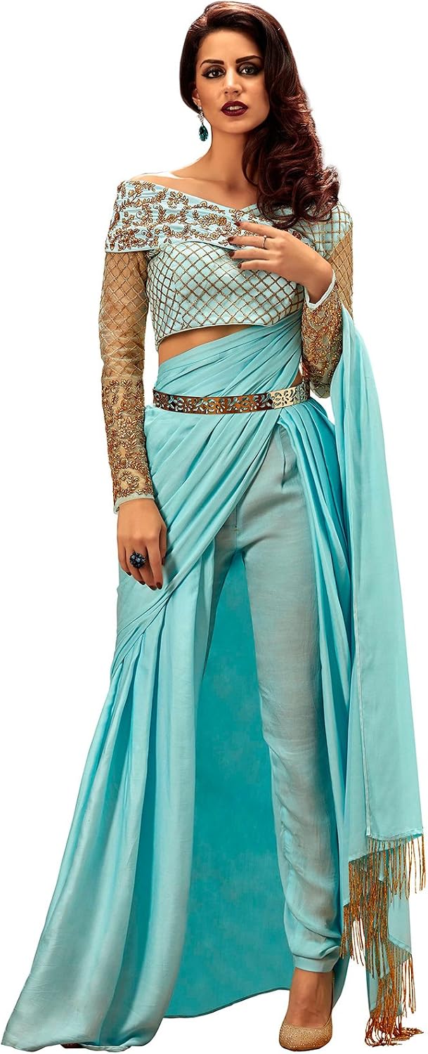 Wear Saree,Bust 