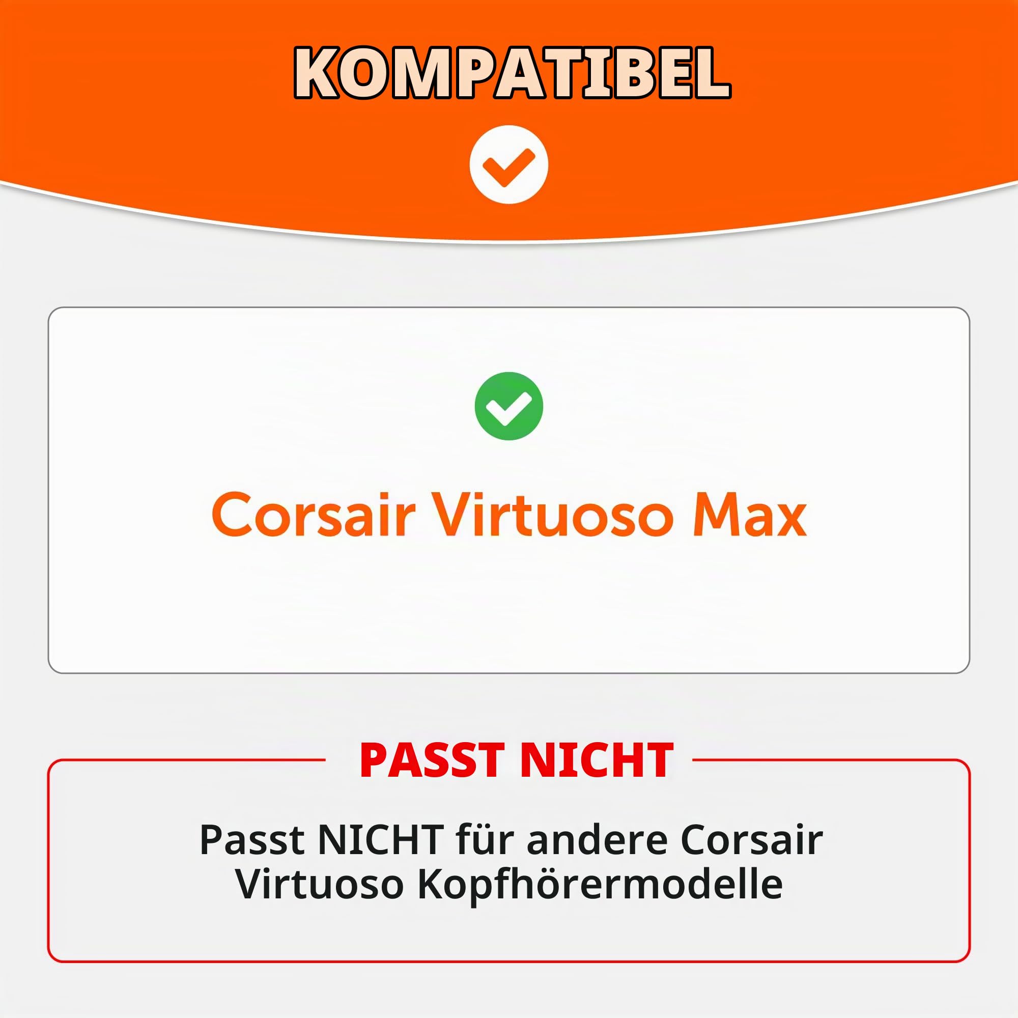 WC Freeze V2 Virtuoso Max – Kühlgel-Ohrpolster für Corsair Virtuoso max