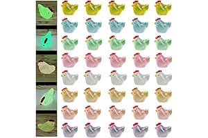 Adorable Glowing Tiny Chicken Figurines: Illuminate Your World