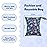 ALVA ALVABABY 3pcs Cloth Diaper Wet Dry Bags Waterproof Reusable with Two Zippered Pockets Travel Beach Pool Daycare Soiled Baby Items Yoga Gym Bag for Swimsuits or Wet Clothes 3L-ZM20A