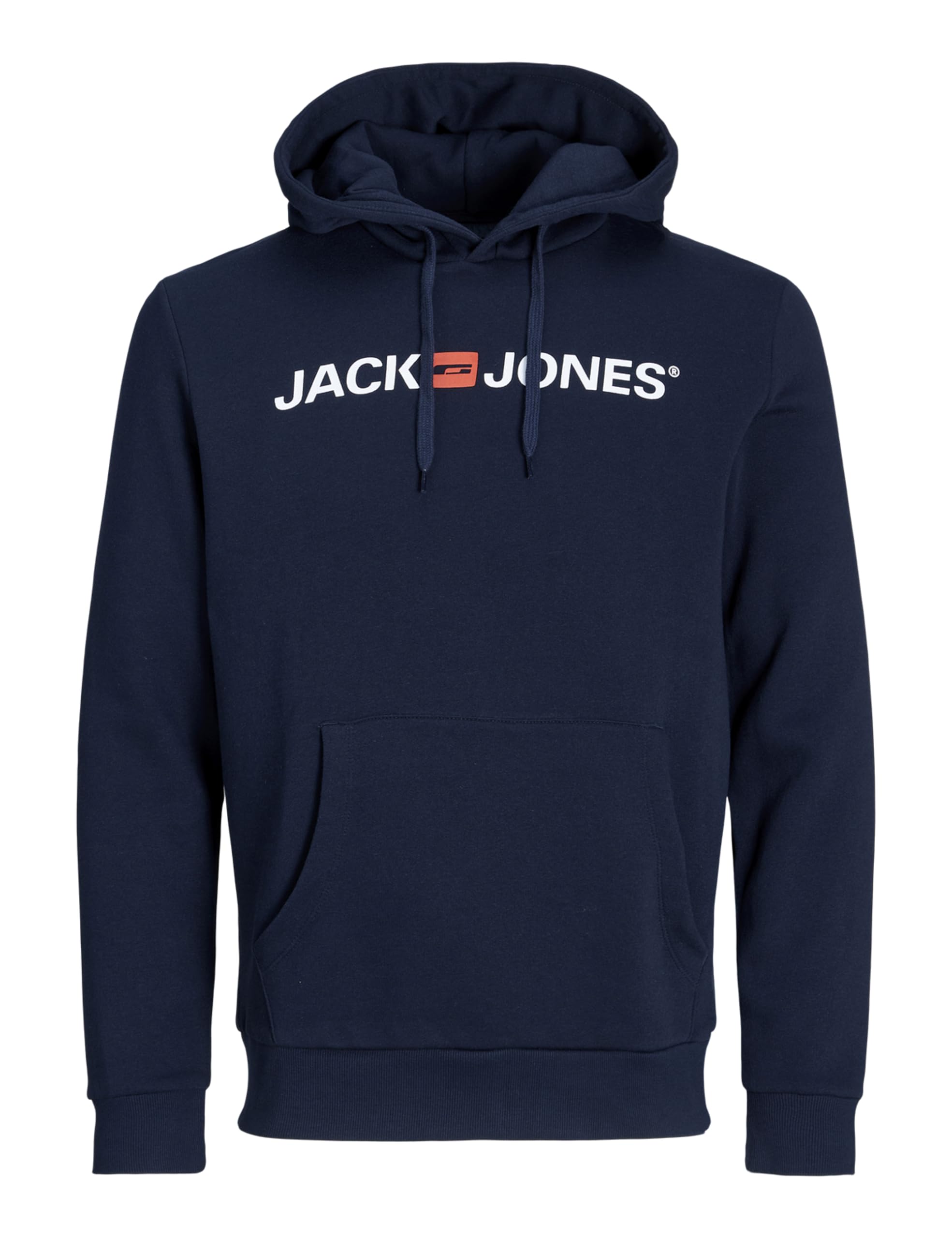 Jack & Jones Mens Corp Logo Hoody - Navy Blazer - Medium