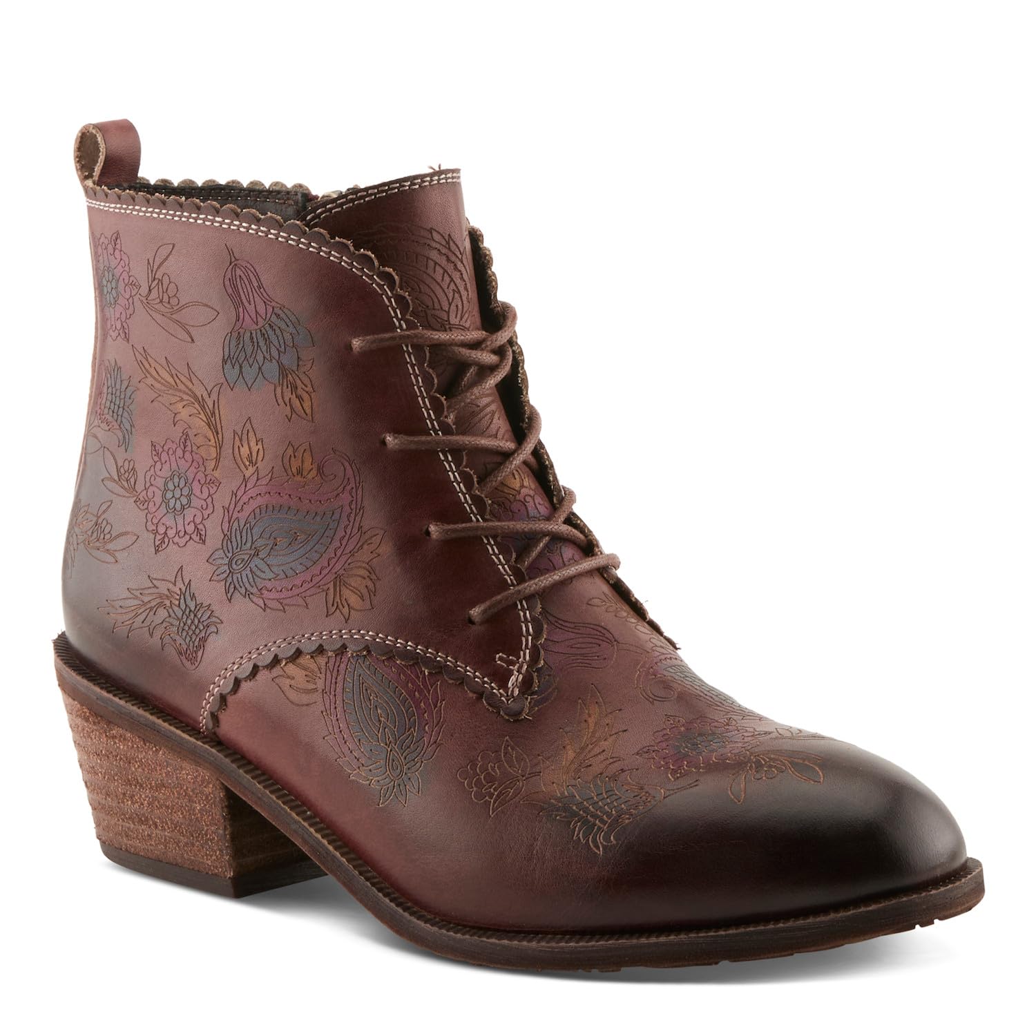 Spring Step LArtiste Womens DUJU Lace-up Ankle Boots