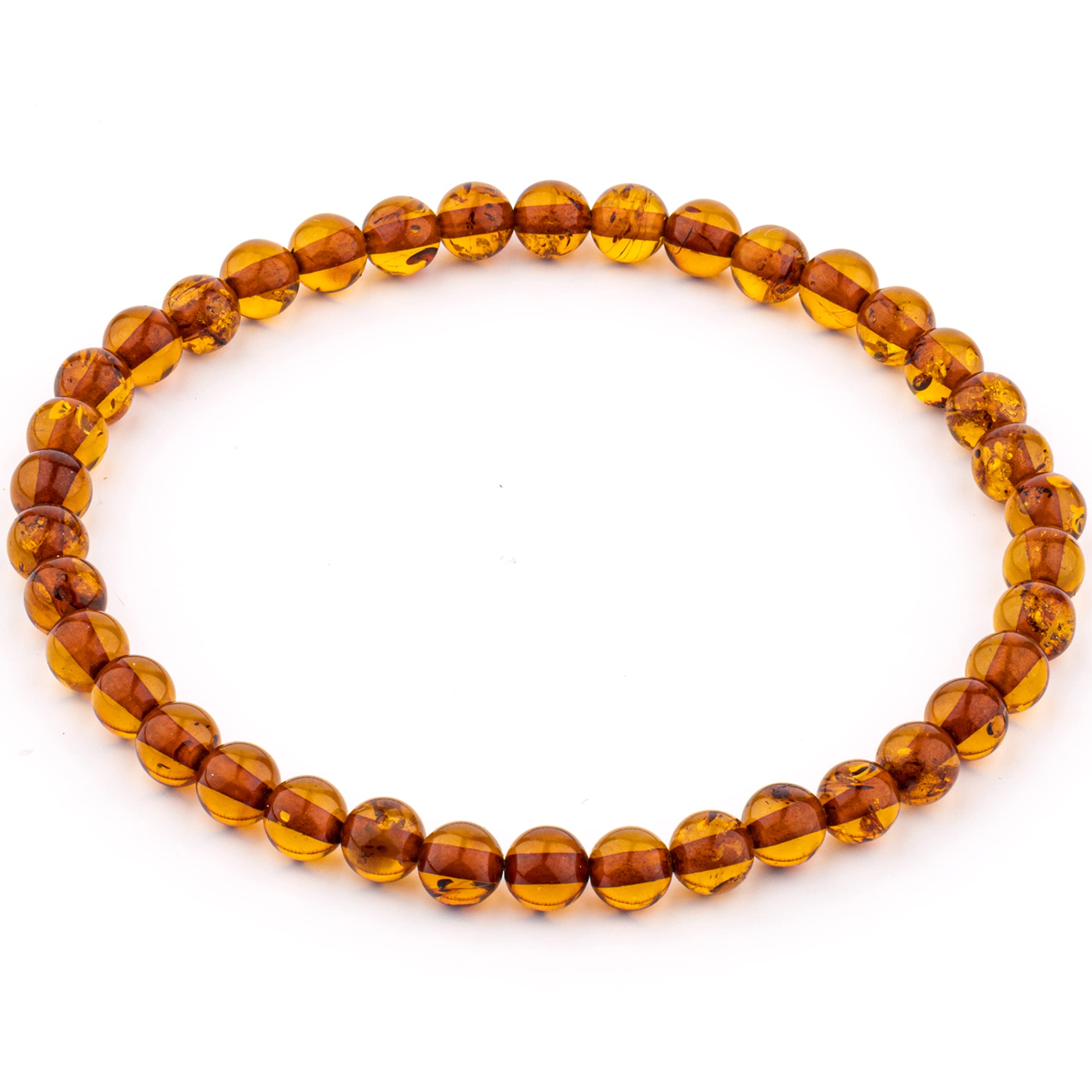 Amber Culture Baltic Amber Stretch Bracelet
