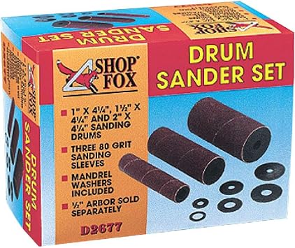 Shop Fox D2677 Drum Sander Set