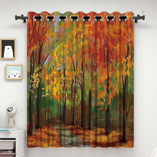 Miniatura 7 de Cortinas opacas estilo bohemio, decoración de damasco, decoración personalizada, cortinas para puerta trasera, cortinas para Ventanas de Cuarto