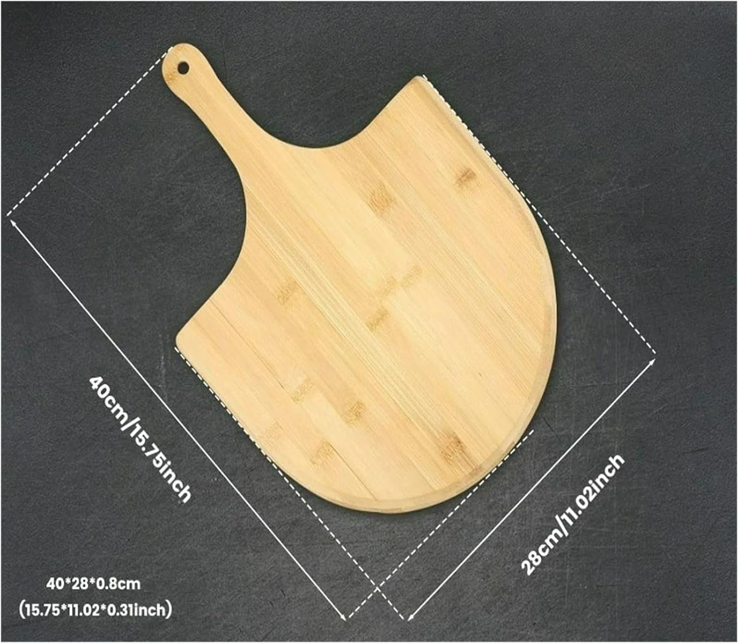 Pizza Peel, Oven Accessory For Baking Homemade, Wood For Bread(4 Pc)