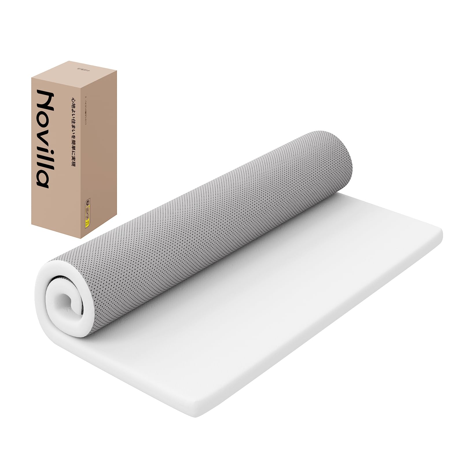 Amazon｜Novilla マットレス 高反発 セミダブル 敷布団 硬さ200N