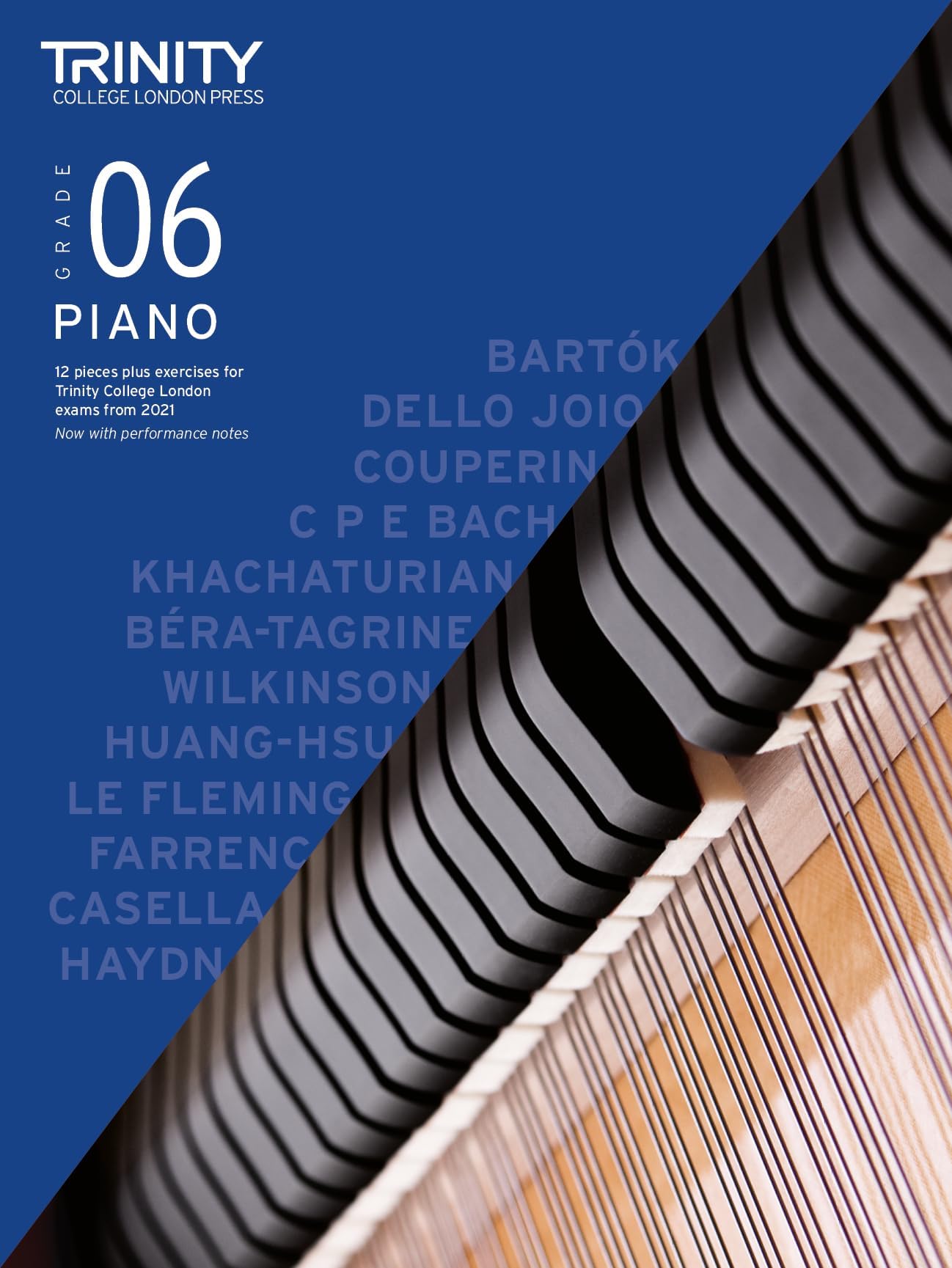 Trinity College London Piano Exam Pieces Plus Exercises 2021-2023: Grade 6: 12 pieces plus exercises for Trinity College London exams 2021-2023