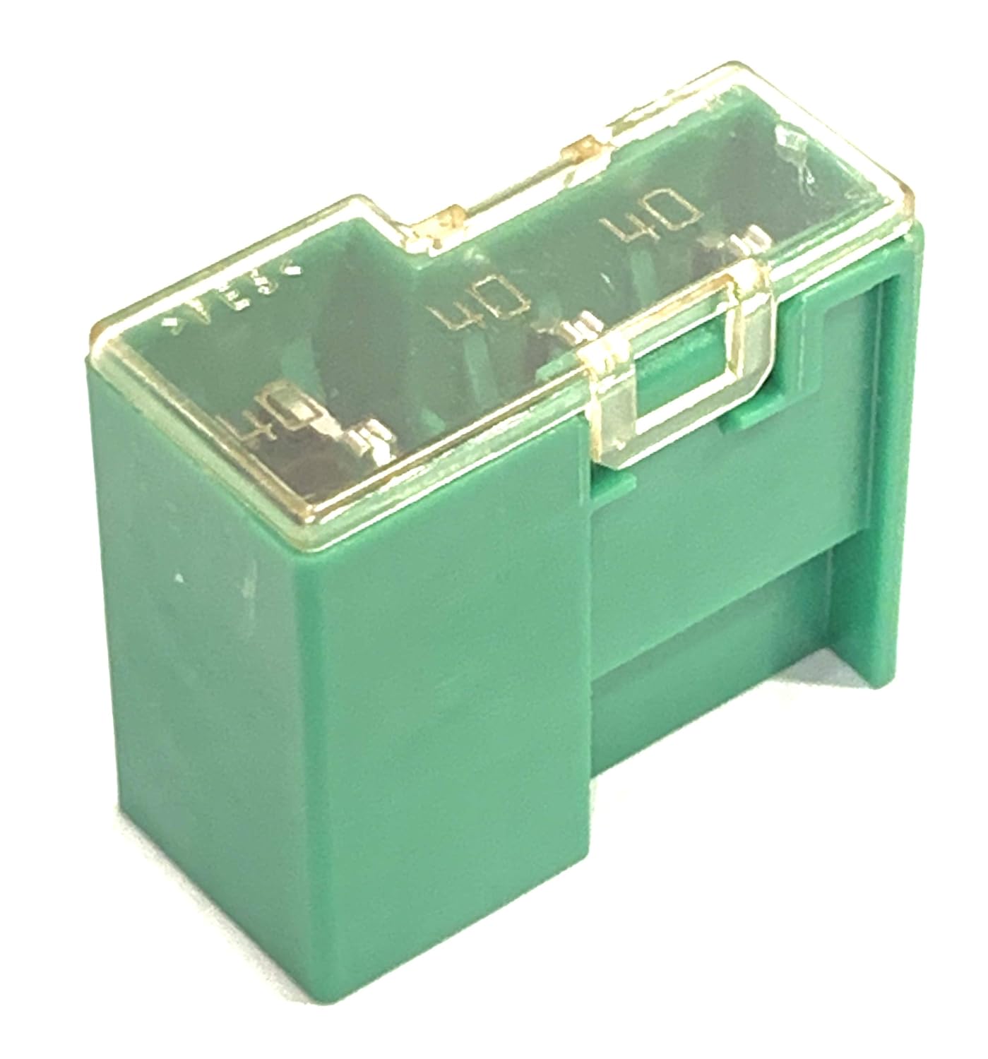 EDS 24370-C9900 24370C9900 927-9900 9279900 Compatible Replacement fuselink Fuse for Nissan Infiniti Vehicles ('03-'25). Three 40 Amp (Green) Circuits Linked in L Shaped Fuse. 925-160 925160 (3 Pack)