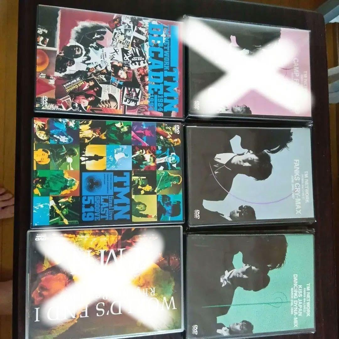 TMネットワーク DVD4タイトルセット